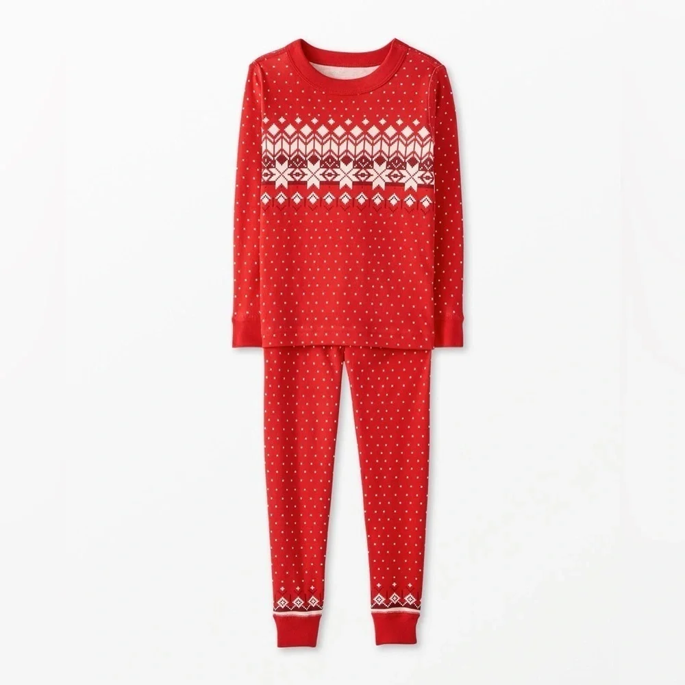 Hanna Andersson Holiday HannaJams™ Pajama Set 100% Organic Cotton 18-24 Mo
